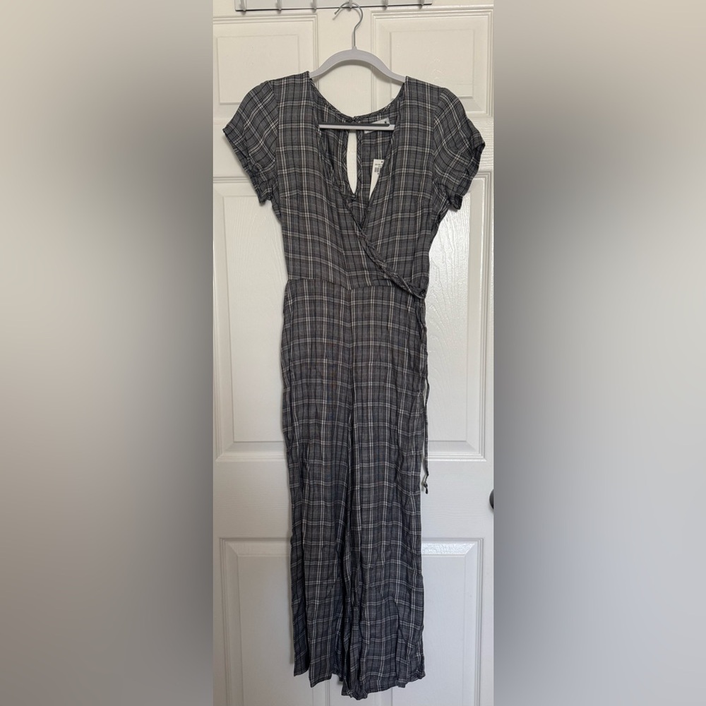 Hollister Checkered Shirt - Black and White